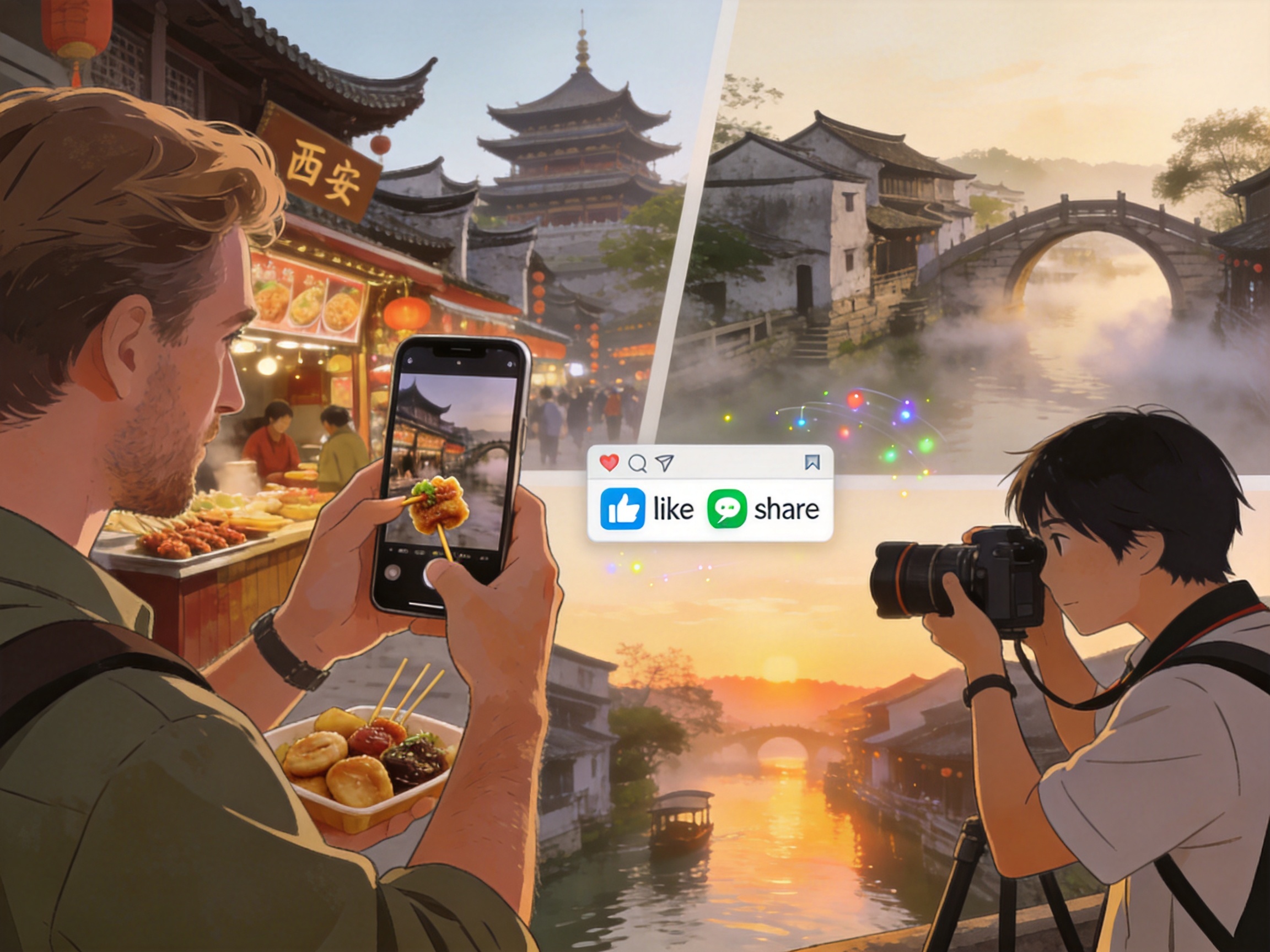 短视频与KOL共创:用“他者视角”讲好中国故事,激发入境游兴趣
