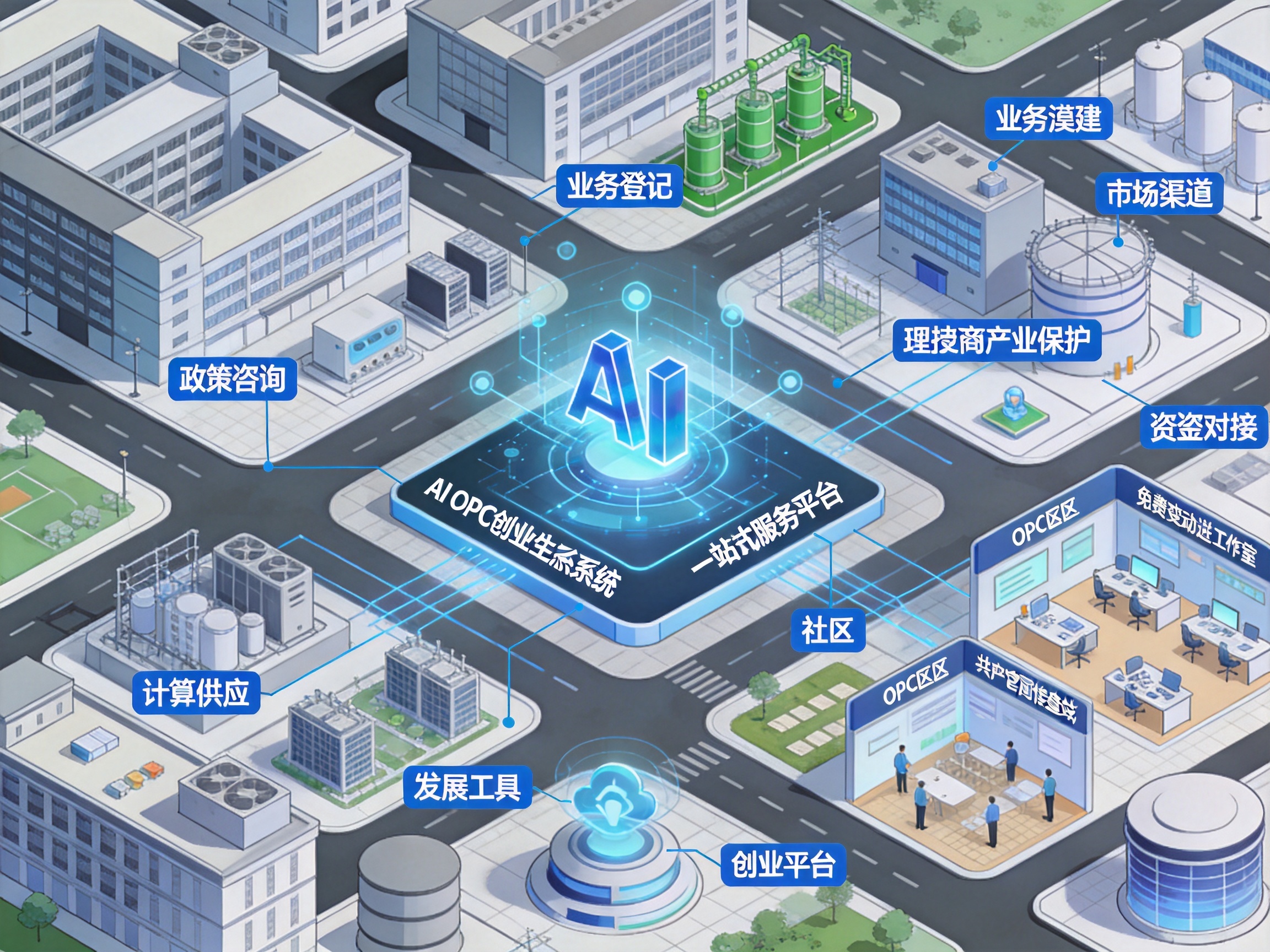 云南九大政策精准赋能OPC一人公司 打造人工智能创新创业新生态