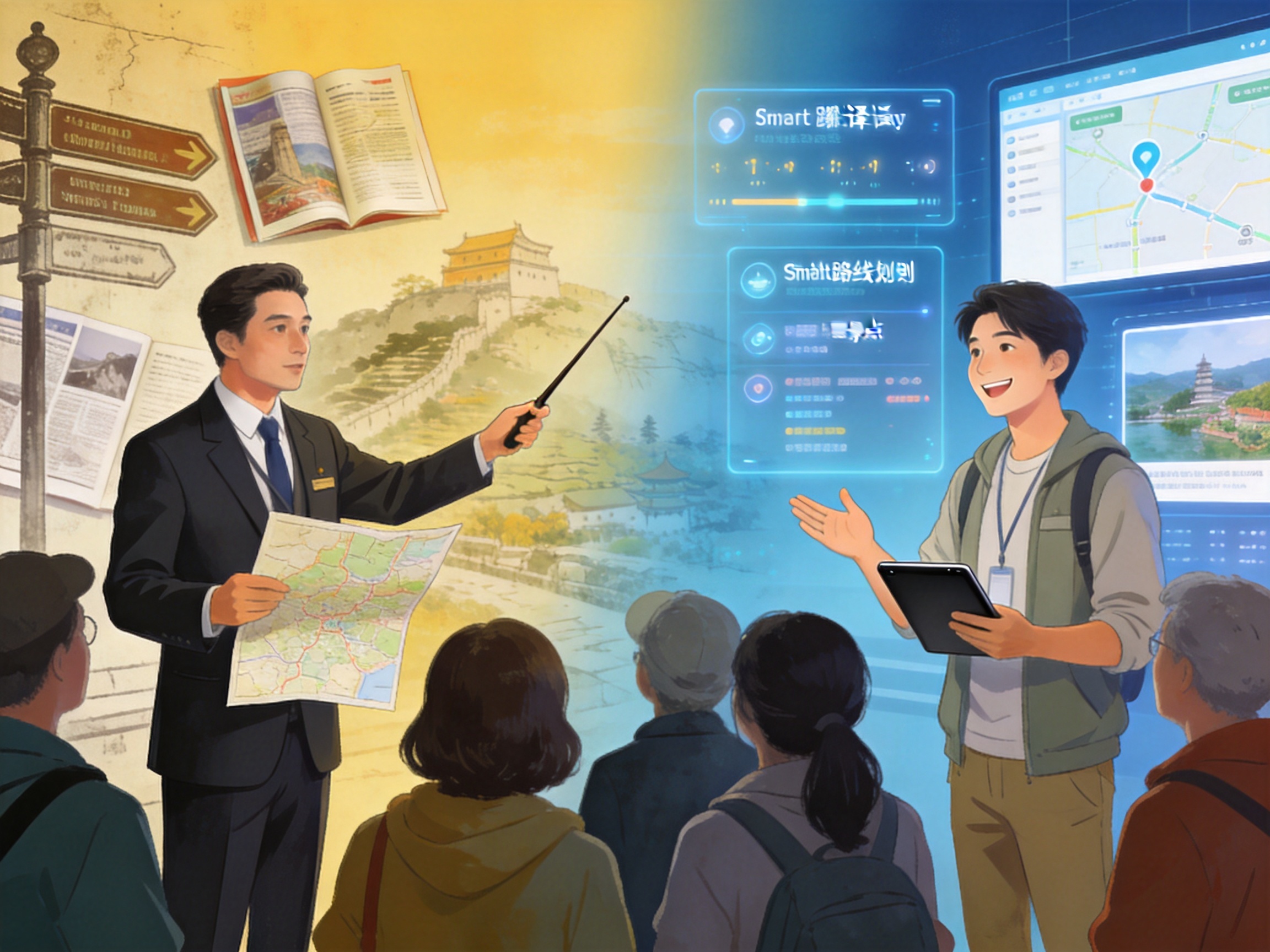 从带团到造境:AI时代导游转型的五个身份跃迁
