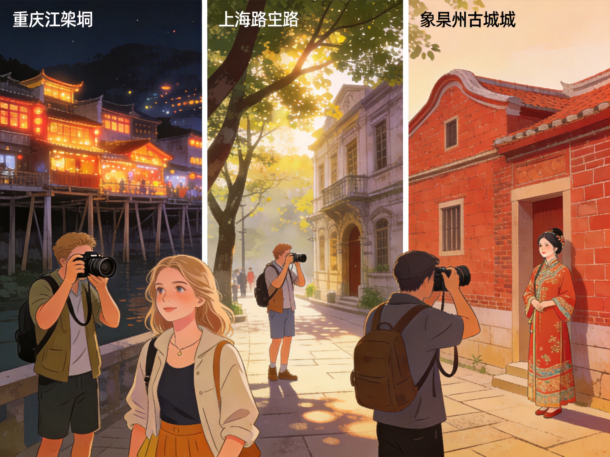景区跟拍摄影师:入境游热潮下的一天五单新职业