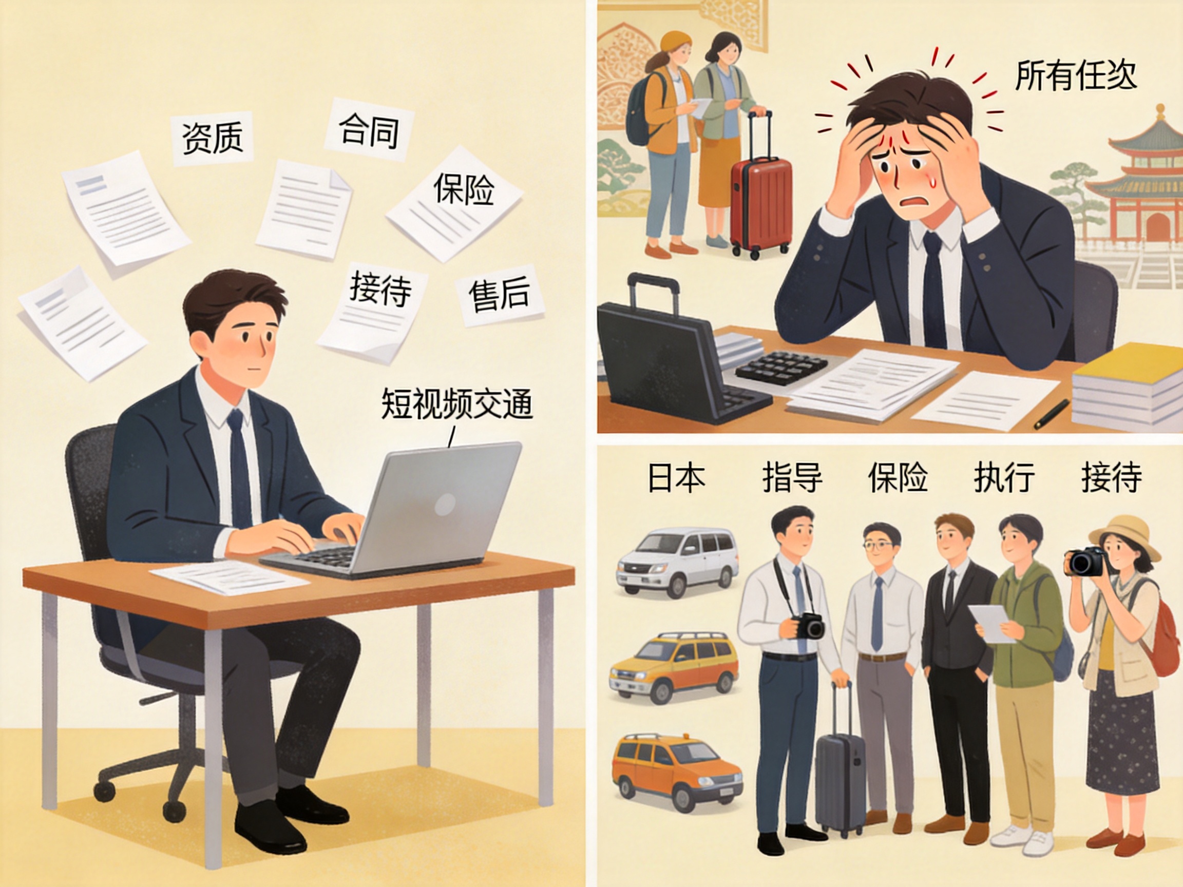 从零开始做入境游:普通人必备的资质、工具与资源清单