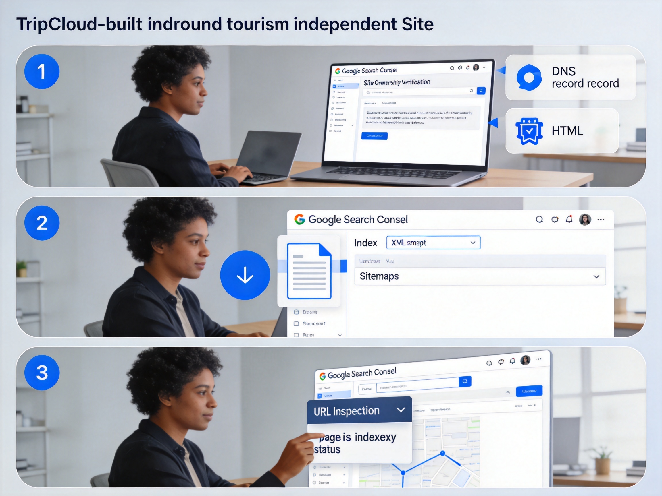从零到索引:用TripCloud搭建入境游独立站后必须提交的谷歌工具清单